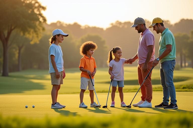 Familiengolf und Kindertraining