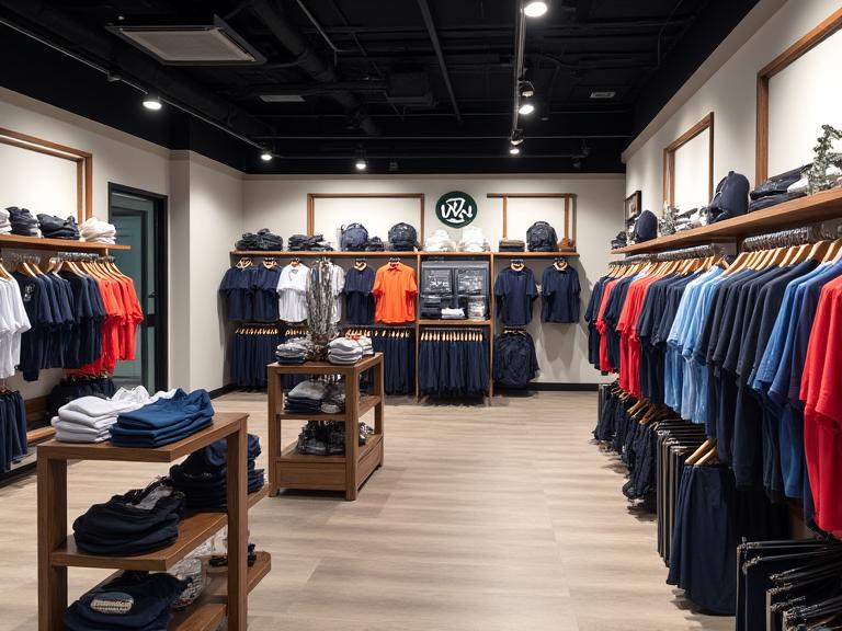 Golf Pro Shop Ausrüstung und Bekleidung