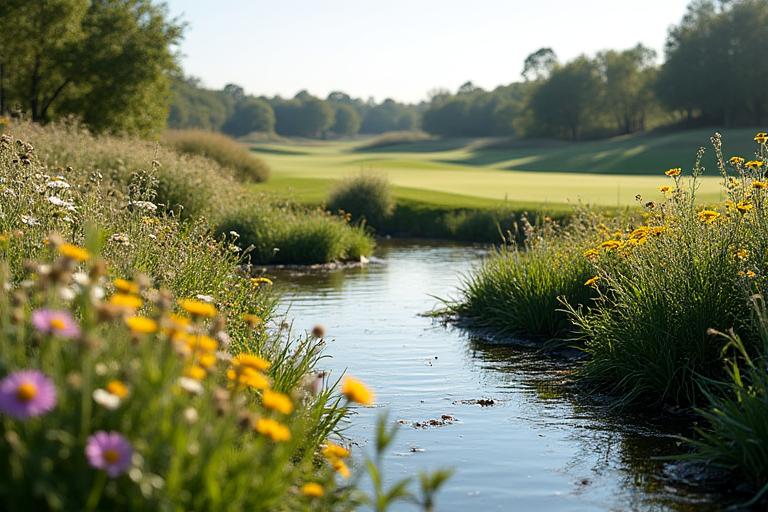 Nachhaltiger Golfplatz mit Biodiversität